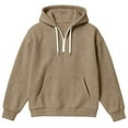 thumbnail image 4 of Mens Hoodies Pullover Casaul Long Sleeve Drawstring Waffle Knit Hooded Sweatshirt with Pocket For Everyday Wear And Outdoor Activities, 4 of 4