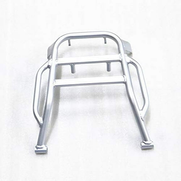 Silver Rear Luggage Rack Back Cargo Shelf Bracket Cargo Carrier for Suzuki DR650 650SE 2006-16