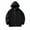 Black, variant on Mrzhqd Sweatshirts For Toddler Baby Tops Kids Long Sleeve Solid Color Zipper Hoodies Sweatshirts Top Children Unisex Soft Coat Blouse With Pocket For 18-24 Months