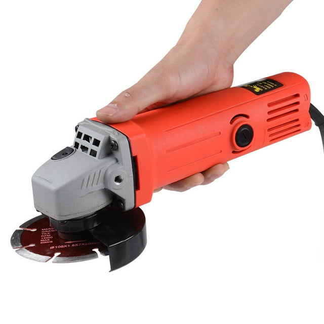 High-Performance Home Electric Angle Grinder - Compact, Durable Grinding & Cutting Tool with Precision Operation for DIY and Professional Use, Efficient Handheld Power Tool for Versatile Grinding