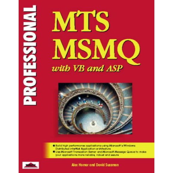 Pre-Owned Professional MTS and Msmq with VB and ASP (Paperback) 1861001460 9781861001467