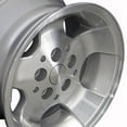 thumbnail image 5 of 15 inch Rim fits 1987-2006 Jeep Wrangler Style Silver Machined 15x8 Wheel Direct Fit, 5 of 5