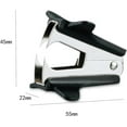 thumbnail image 2 of Metal Staple Remover Fast Effective Portable Staple Remover Tool,black 4pcs, 2 of 5