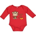 thumbnail image 3 of Inktastic Daddy's Little Monkey Boys or Girls Long Sleeve Baby Bodysuit, 3 of 5