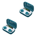 thumbnail image 2 of Cateissary Auriculares compatibles con Bluetooth Caja de carga en la oreja Pantalla digital Bolsillo portátil Reproducción de música Auricular Type3 NO3, 2 of 6