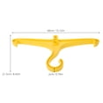 thumbnail image 2 of AURARMLET Colgador Resistente Y Portátil Para Trajes De Neopreno Y Chalecos Color Amarillo, 2 of 8