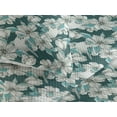thumbnail image 3 of Ambesonne Bird Print Quilted Bedspread Set 3 Pcs, Goldfinch Floral Spring, Twin, Hunter Green and Pale Grey, 3 of 4