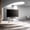 Black & White, variant on FITUEYES Design Corner TV Stand for 55 65 70 75 78 Inch TV, Easel TV Stand for Bedroom, Living Room and More, Modern TV Stand with Cable Management, Picasso Series.