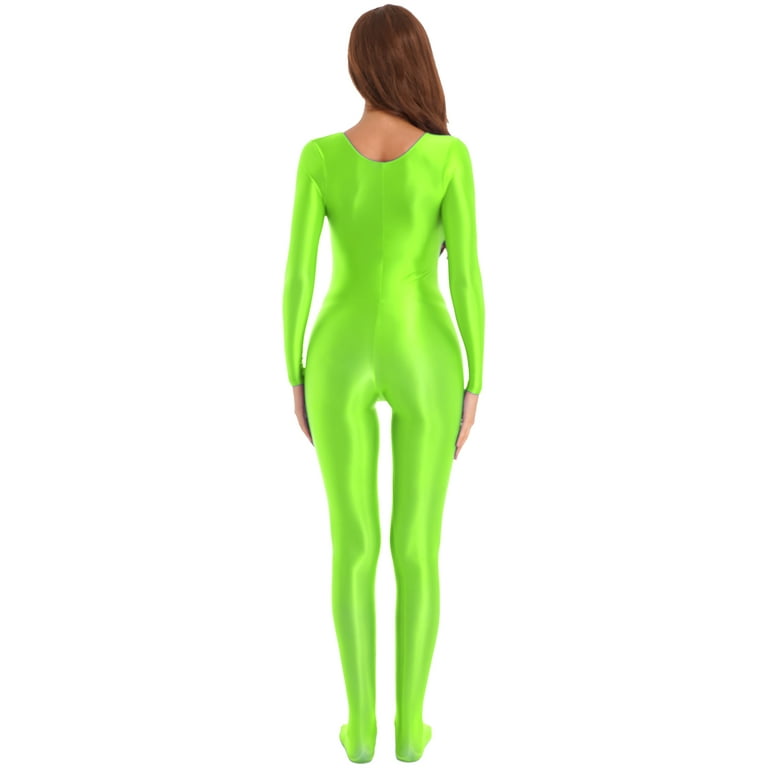 Green spandex sale jumpsuit