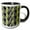 Black/White, variant on 3drose, Pattern Style of Budgie Budgerigar Bird Pet Cockatiel, 11oz Magic Transforming Mug