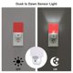 thumbnail image 3 of Balery Hohoho4 Luz Nocturna LED con Sensor Automático, Enchufe con Sensor Crepuscular, Luz Suave de 0.5W para Dormitorio, Pasillo, Baño-EU, 3 of 7