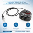 thumbnail image 2 of Adaptador de entrenamiento telefónico WirelessFinest con botón de silencio, 2 of 9