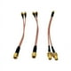 thumbnail image 1 of Cable de Conexión Coaxial de Radiofrecuencia, Paquete de 3, Cable Divisor SMA, Cable Coaxial SMA Macho A SMA Hembra Dual, 1 of 5