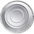 thumbnail image 4 of Displastible 10” Round Dutch Oven Liners Aluminum Pans for Cakes & Lasagna, 100-Pack, 4 of 7