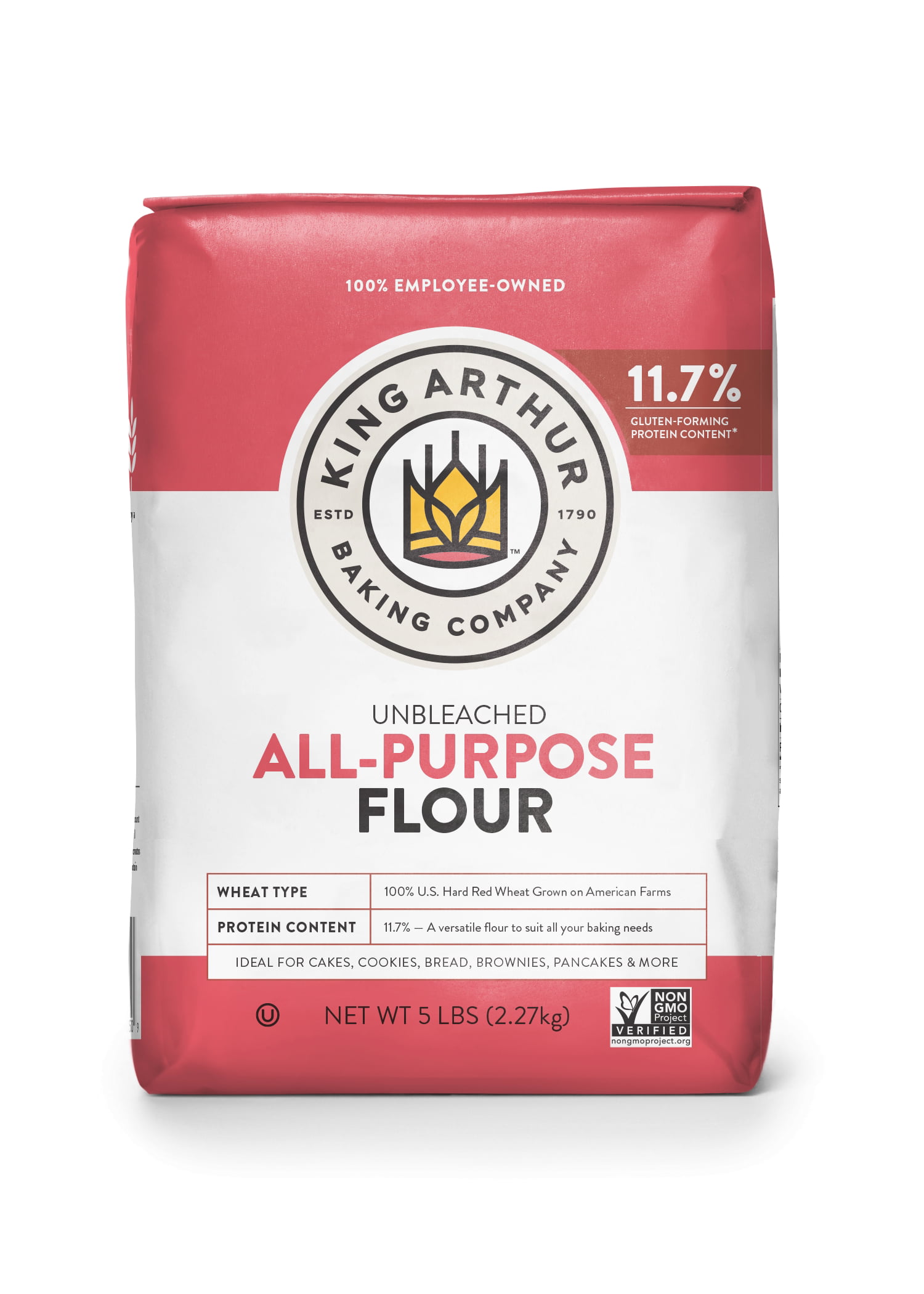 king-arthur-flour-unbleached-all-purpose-flour-5-lb-bag-walmart-walmart