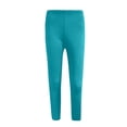 thumbnail image 4 of Jxximdong Leggings for Women Women Low Waisted Opaque Soft Yoga Waisted Slim Pants Solid Length Pants Blue XXL Yoga Pants, 4 of 4