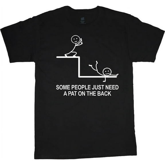 Mens Big and Tall Clothing Graphic Tees Funny Stick Figure