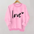 thumbnail image 2 of Enjoytime Sweatshirts for Women Trendy Oversized Crewneck Printed Sweatshirts Tops Long Sleeve Casual Pullover Cute Loose Womens Tees, 2 of 3