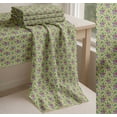 thumbnail image 6 of Soimoi Cotton Poplin Fabric Leaves & Periwinkle Floral Decor Fabric Printed Yard 56 Inch Wide, 6 of 7