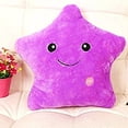 thumbnail image 3 of Cojín de almohada con forma de estrella LED que brilla intensamente con luz LED nocturna, almohada de felpa con forma de estrella, juguetes de peluche Namotu LKX-0288-3, 3 of 7