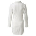WQJNWEQ Wear to Work Dresses for Women Clearance Fashion Misses Solid ...
