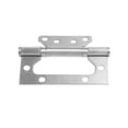 thumbnail image 5 of 2 piezas, bisagra de puerta sin mortaja y espiga, gabinete de acoplamiento de doble pliegue, bisagra de rodamiento engrosada de acero inoxidable, con tornillos, 5 of 5
