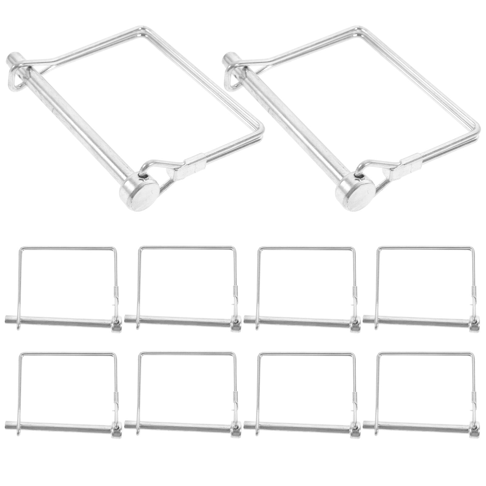 10pcs Hitch Pin M6x70 Replacement Safety Coupler Pin For Farm Garden Trailer