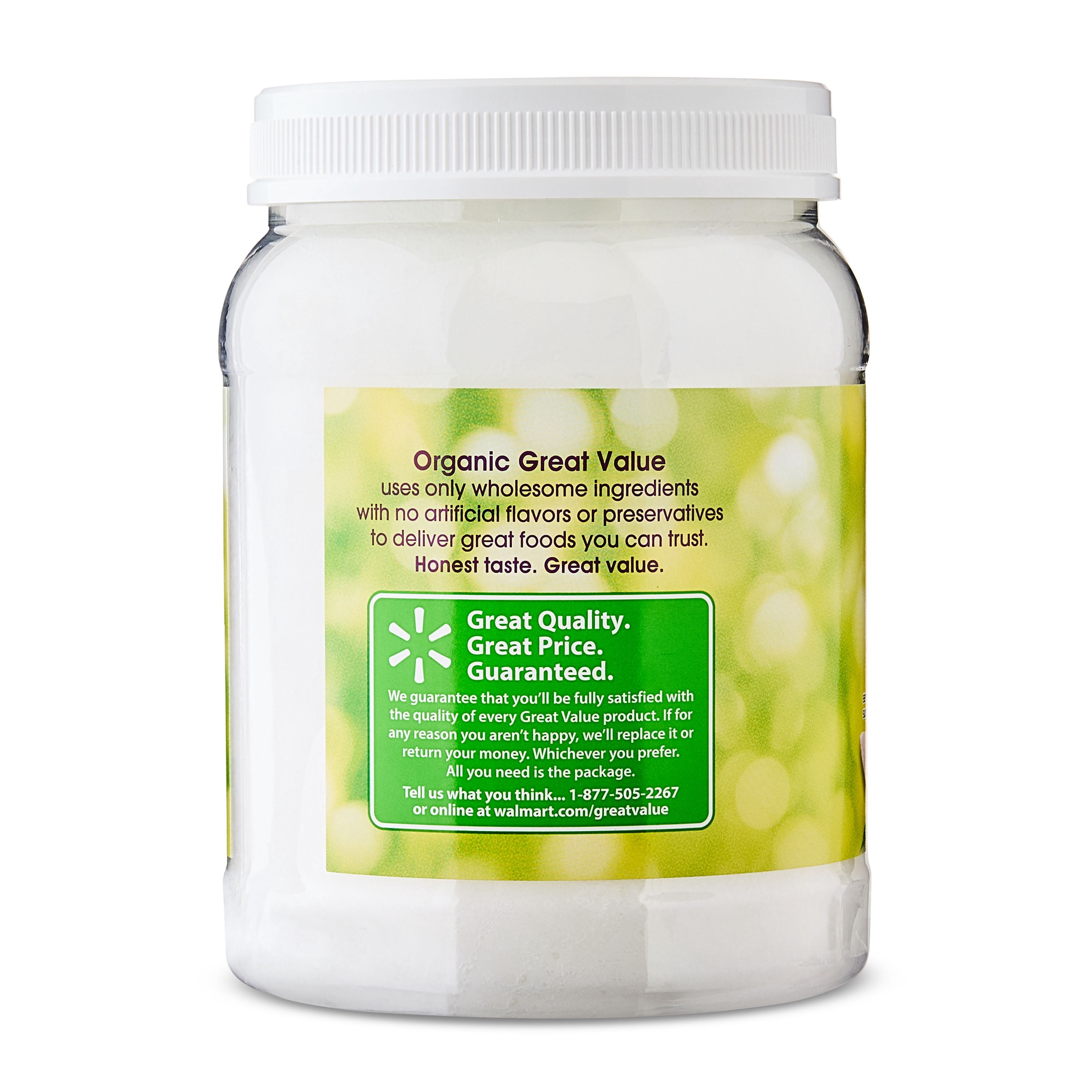 Great Value Organic Unrefined Virgin Coconut Oil, 54 fl oz