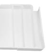 thumbnail image 3 of NFTIGB Expandable Kitchen Drawer Organizer ABS Plastic Cutlery Tray Silverware Storage Box Versatile Divider for Bedroom Vanity Office Desk 11.81 x 11.81 x 2.36 Inches, 3 of 9