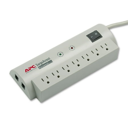 Apc Surgearrest Personal - Surge Protector - Ac 120 V - Output Connectors: 7 - Beige - For P/n: Ar106sh4, Ar106sh6, Ar109sh4, Ar109sh6, Ar112sh4, Ar112sh6