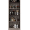 thumbnail image 3 of High Double Door Storage Cabinet | Works Well in Various Home Rooms | Melamine - Filled Particle Board | Simplifies Item Search, 3 of 7