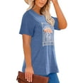 thumbnail image 3 of XCHQRTI Nashville Shirt Womens Oversized Nashville Music Plus Size Shirt Tennessee Country Graphic Short Sleeve Tshirt, 3 of 9