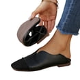 thumbnail image 5 of Willtoo Slip On Flats Shoes for Women Comfortable Round Toe V Cut Casual Ballet Flats Soft Walking Shoes Lightweight Breathable Shoes, 5 of 6