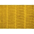 thumbnail image 1 of Ahgly Company Indoor Rectangle Solid Yellow Modern Area Rugs, 2' x 5', 1 of 4