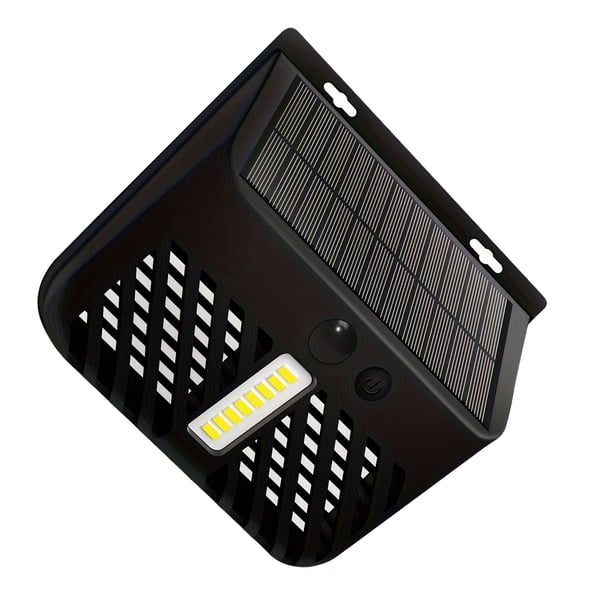 Cateissary 2 pack/lote luz Solar lámpara LED al aire libre con Sensor de cuerpo humano lámpara Solar al aire libre jardín Repelente de insectos y plagas