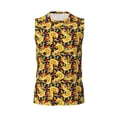 thumbnail image 6 of Lsque Cartoon Ducks Print Men's Cotton Blend Sleeveless Muscle Shirts (S-3XL)- Moisture Wicking, Odor Protection, UPF 30+,Small, 6 of 8
