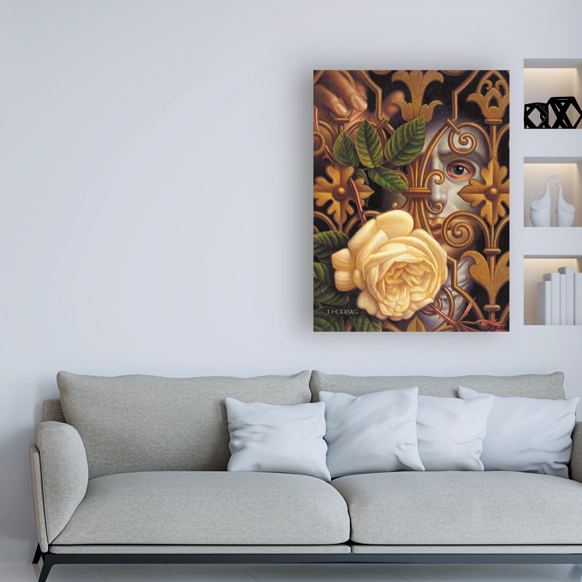 Trademark Fine Art 'Phantom Of The Opera' Canvas Art by Dan Craig