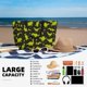 thumbnail image 5 of Easygdp Cute Cartoon Dinosaurs Bolsa de Viaje de Playa de Gran Capacidad, Bolsa Tote Perfecta para la Playa, Escapadas de Fin de Semana y Viajes, 5 of 7