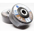 thumbnail image 3 of Benchmark Abrasives 4.5" x 7/8" Type 27 Aluminum Oxide Flap Disc - 10 Pack (80 Grit), 3 of 6