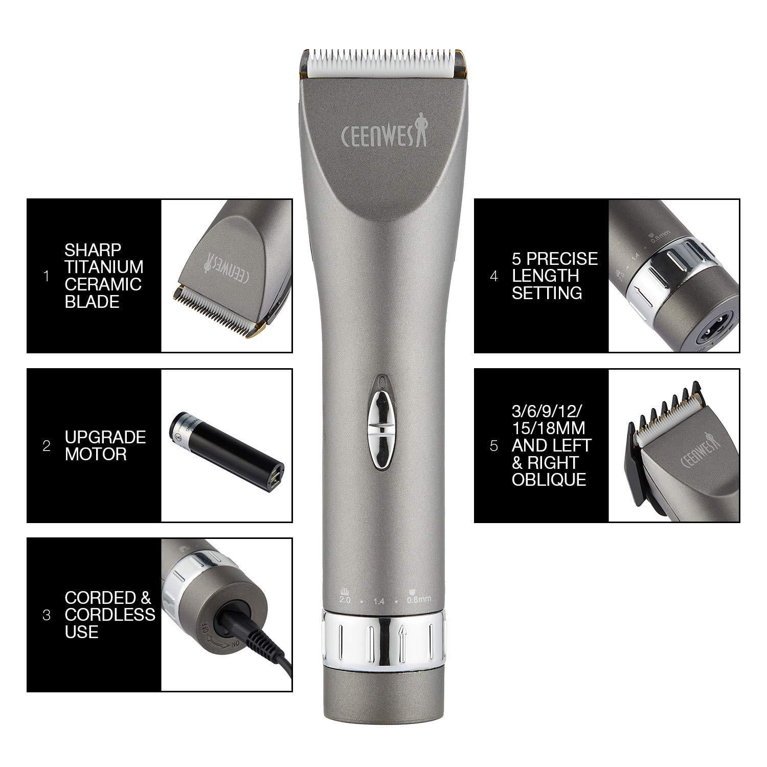 ceenwes updated version professional hair clippers