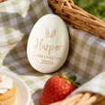 thumbnail image 4 of SMKE Wooden Easter Eggs,Easter Basket Stuffers,Fake Wooden Eggs,Farmhouse Easter Decor,2026 Musical Wooden Easter Egg A,Personalized Engraved Keepsake,Melodic Ornament for Table Decor, 4 of 7