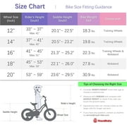 RoyalBaby Stargirl Kids Bike 14 Inch Girls Bicycle for Children with Kickstand Basket Rose Pink