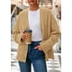 thumbnail image 5 of Suéter Cardigan PRETTYGARDEN Mujer 2025 Tejido Grueso Caqui XL, 5 of 8