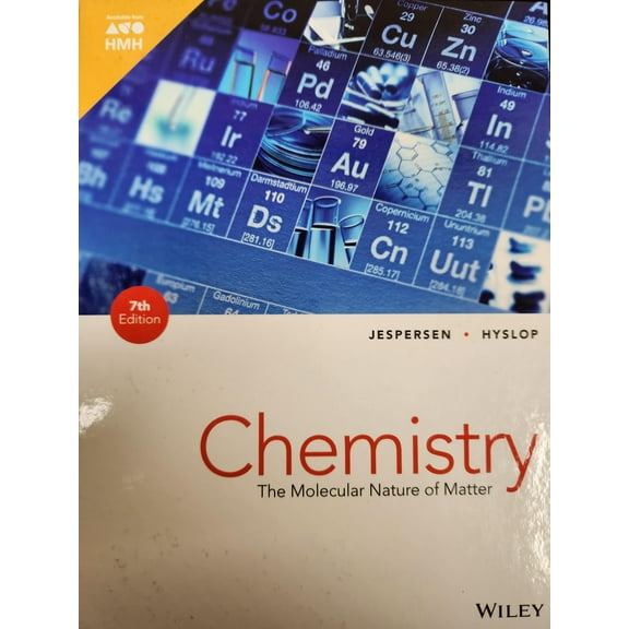 Pre-Owned Chemistry: The Molecular Nature of Matter, Seventh Edition, Student Edition, c. 2015, 9781119582533, 1119582539 -