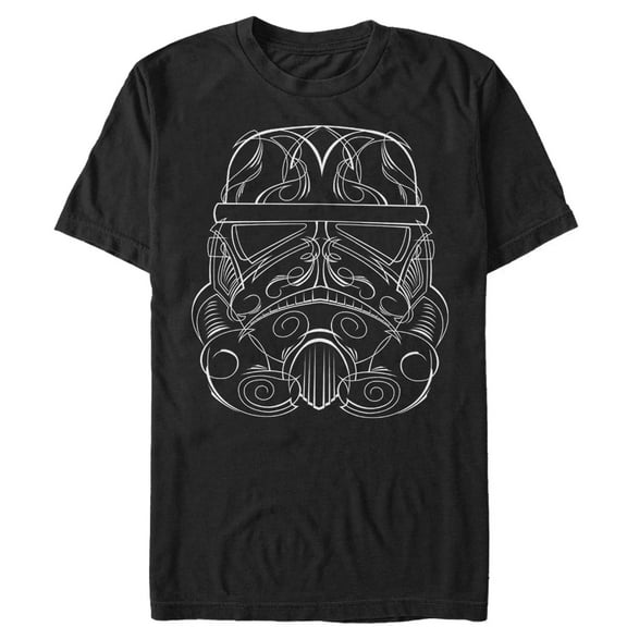 Men's Star Wars Stormtrooper Sketch Graphic Tee Black X Large
