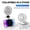 White, variant on JELLOO Tabletop Handheld Portable Fan Five-Speed Portable Fan Folding Portable Fan Multi-Purpose Portable Fan
