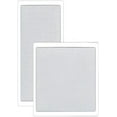 thumbnail image 1 of Pyle Two Way Stereo Sound Speaker - Dual Professional Audio Speakers System - In Wall / In Ceiling White Mount Flush, 6.5" Midbass, 1/2 Inch Polymer Tweeter - Indoor Home Theater - PDIW65 (Pair), 1 of 5