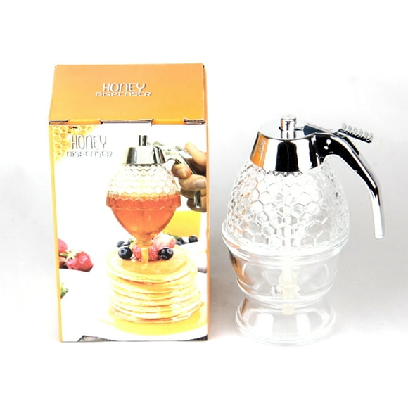 Honey Syrup Juice Dispenser Acrylic Hoeny Dispenser Cook Bake Party Gathering Kitchen Accessory