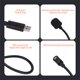thumbnail image 4 of Micrófono condensador USB HY-302 con cuello de cisne - Blanco/Negro - Omnidireccional para PC y laptop - Incluye cubierta de espuma - Alta sensibilidad 30dB - Rango de frecuencia 50Hz-16kHz, 4 of 6