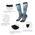 thumbnail image 3 of KLL Cute Cloud Cat Print Cool Socks Men's Women's Crew Socks Funny Crazy Novelty Stockings, 3 of 6
